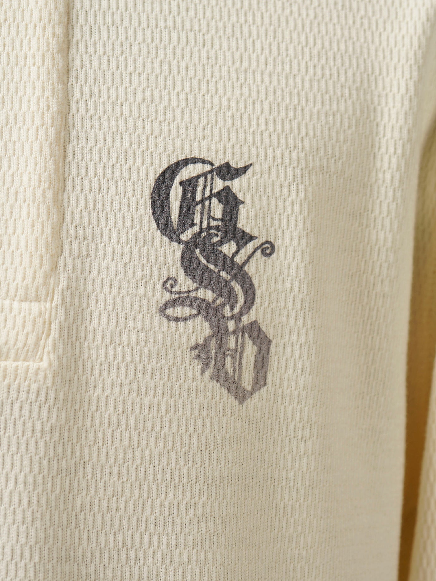 GANGSTERVILLE | CIRCLE SIG - L/S T-SHIRTS / GSV5311 - White/Black