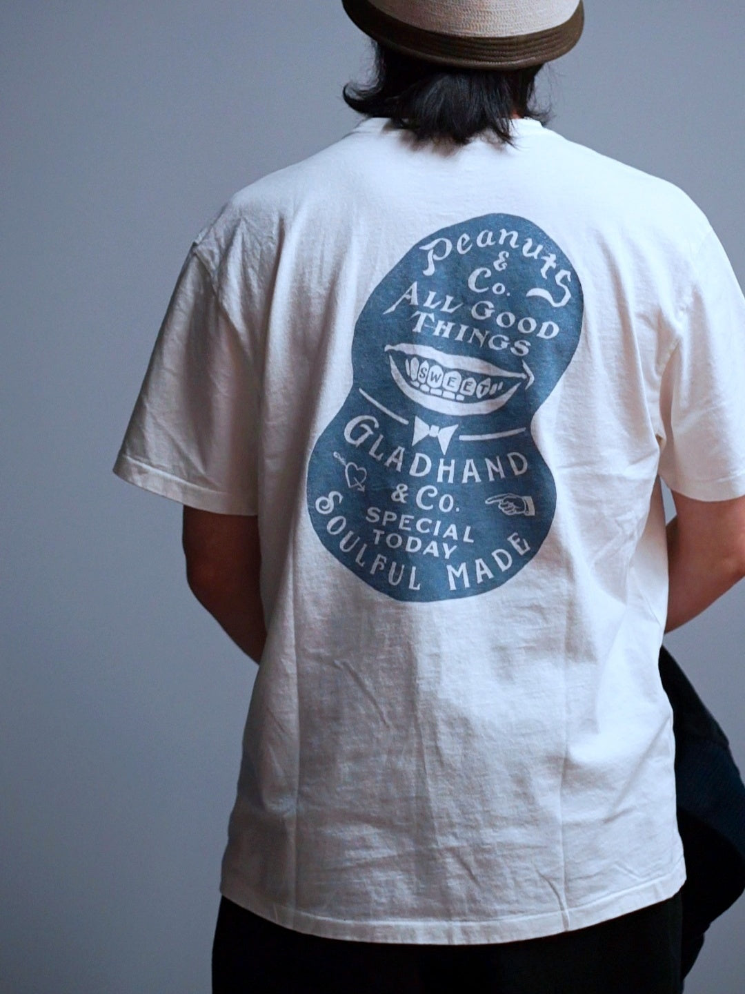 GLADHAND & Co. | Mr. SMILEY - S/S T-SHIRTS - White