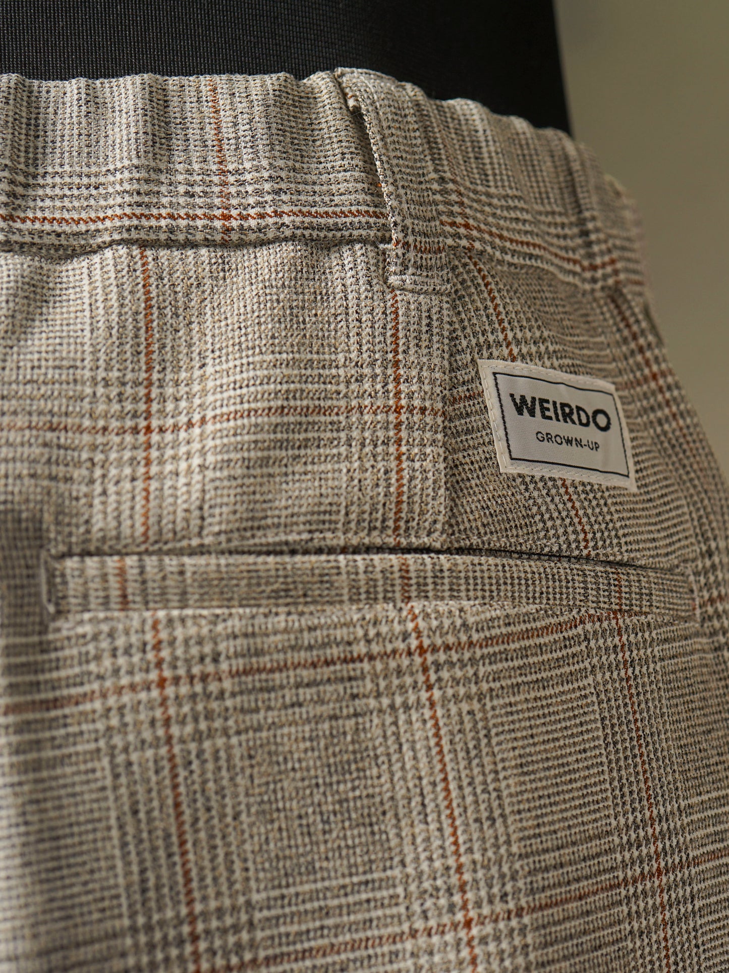 WEIRDO | WIND UP - TACK EASY PANTS / WRD5317 - Ivory