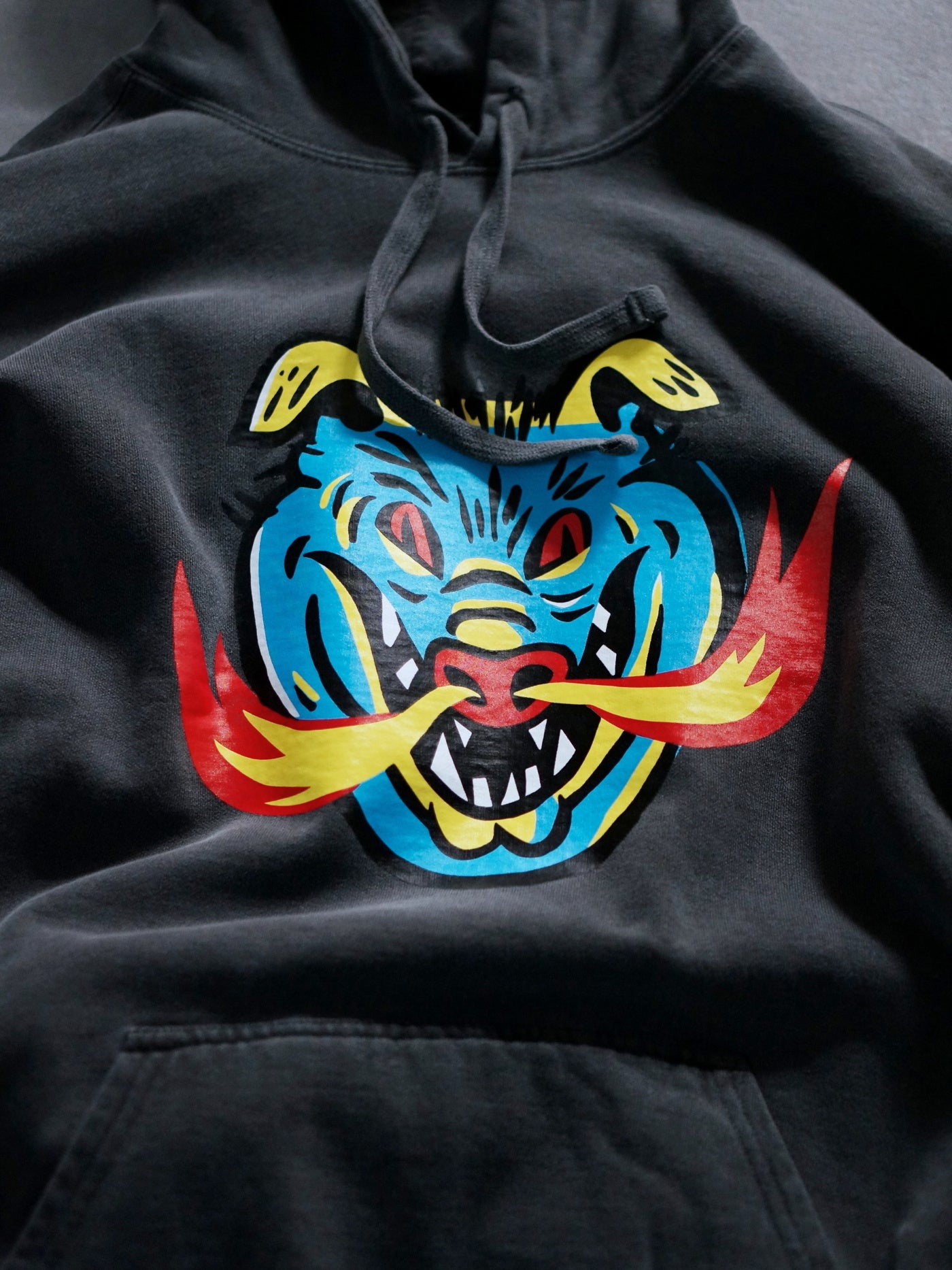 PORKCHOP | MASA SCULP HOODIE A - Acid Black