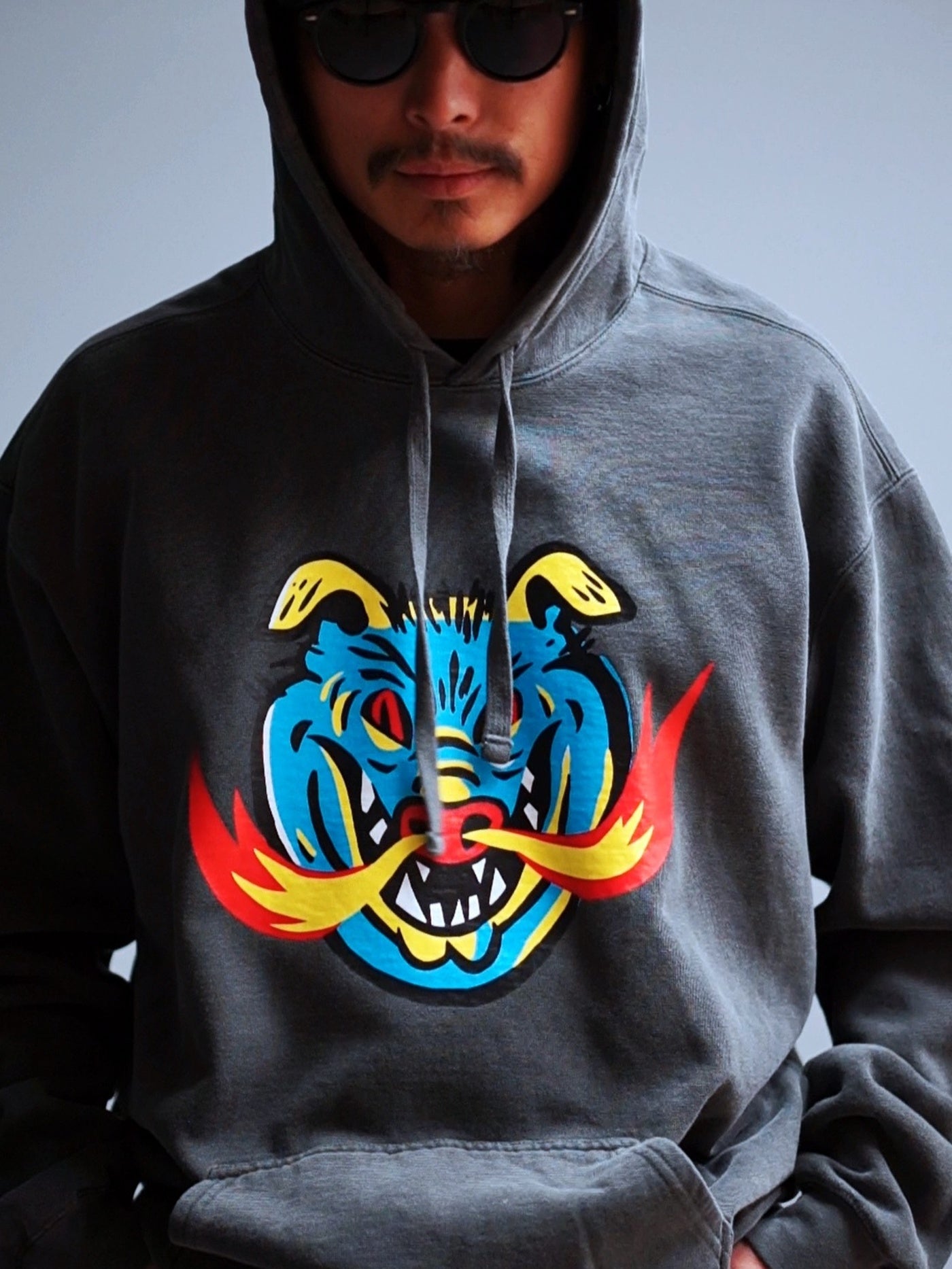 PORKCHOP | MASA SCULP HOODIE A - Acid Black