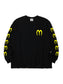 【9.28 (Sun) 12:00 Release】MAD MOUSE COMIC | McDowell's L/S TEE - Black