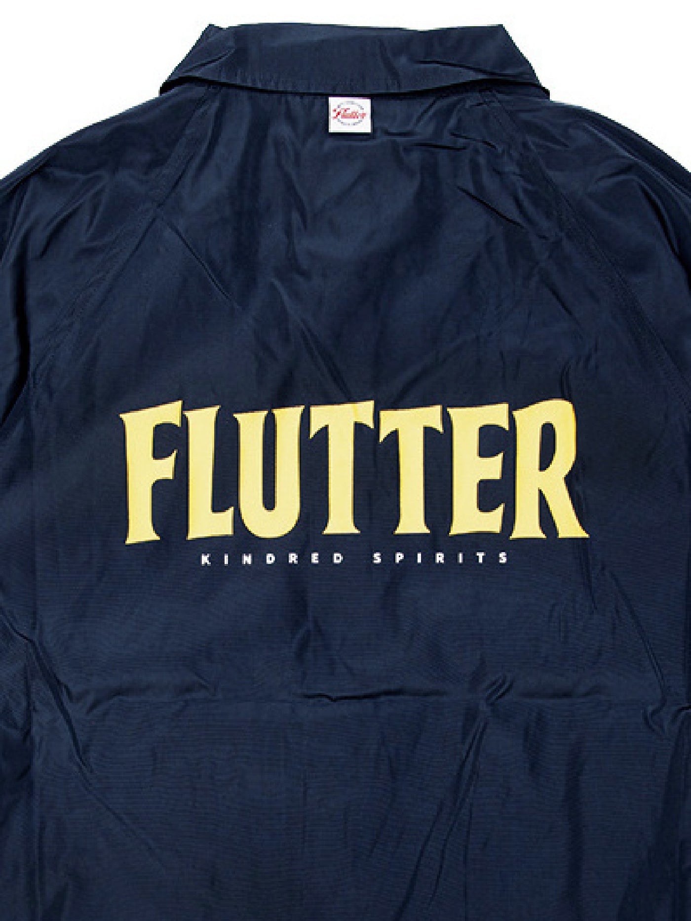 【9.21 (Sun) 12:00 Release】FLUTTER | "The Dress" OG Logo Windbreaker - Navy