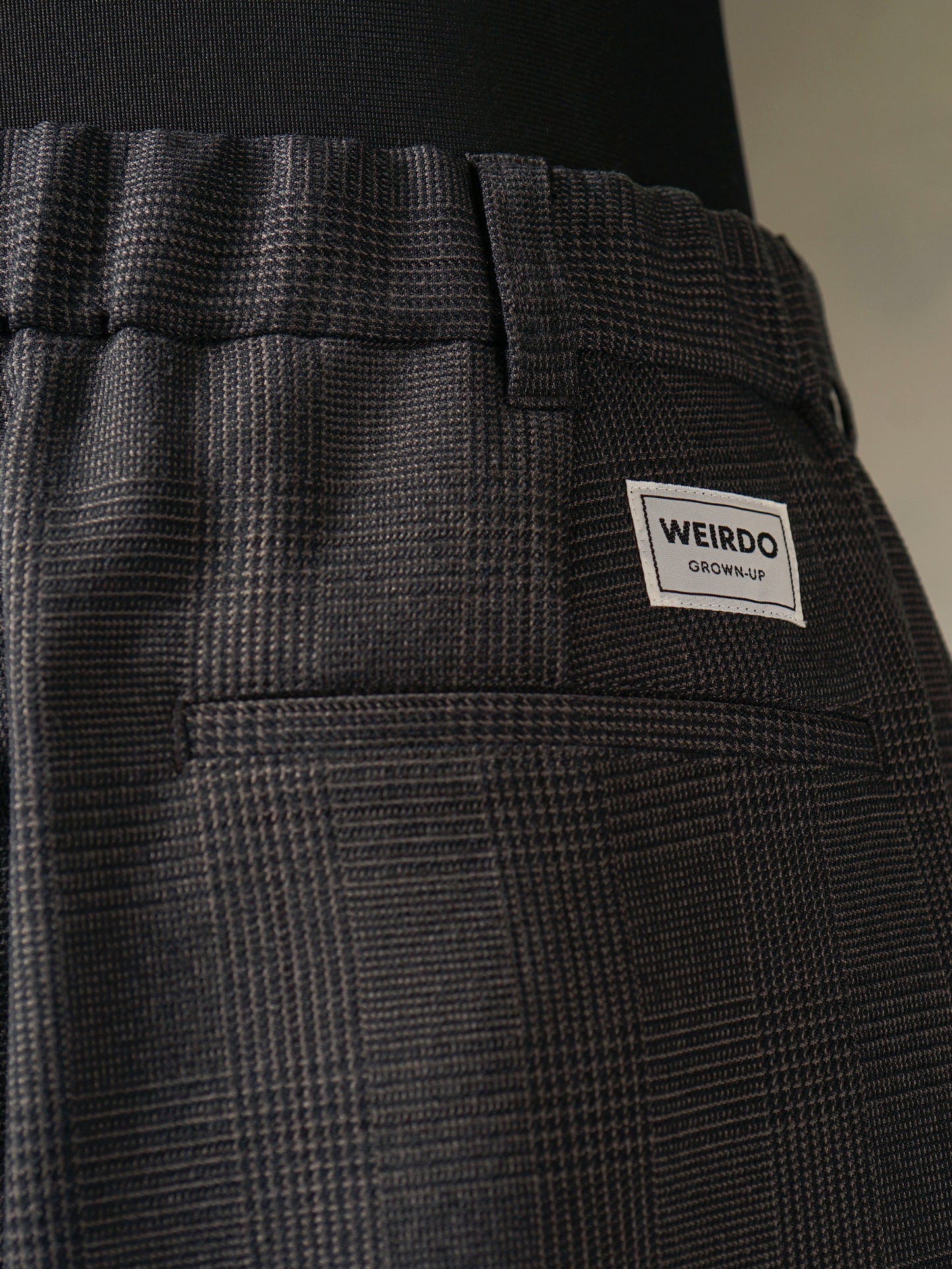 WEIRDO | WIND UP - TACK EASY PANTS / WRD5317 - Black