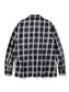 【9.20 (Sat) 12:00 Release】GOOD HELLER | OMBRE CHECK L/S SHIRT - Black