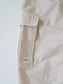 FLUTTER | T/C Track Cargo Pants - Light Beige