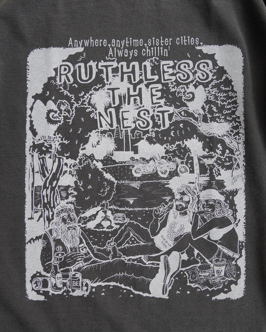RUTHLESS | SISTER CITIES S/S TEE - Shadow