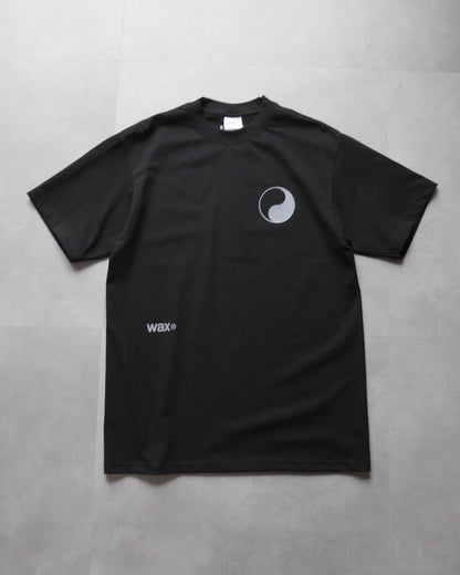 WAX | Yin-Yang MAX WEIGHT TEE - Black
