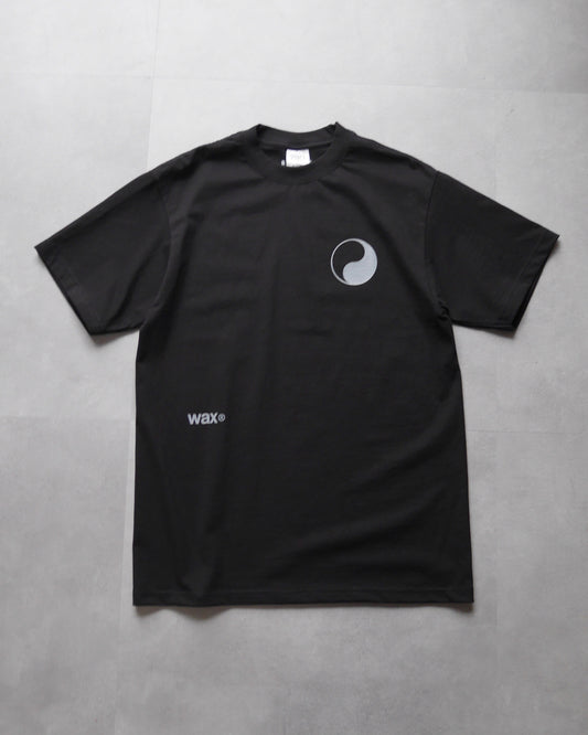 【5.7 (Tue) Release.】WAX | Yin-Yang MAX WEIGHT TEE - Black