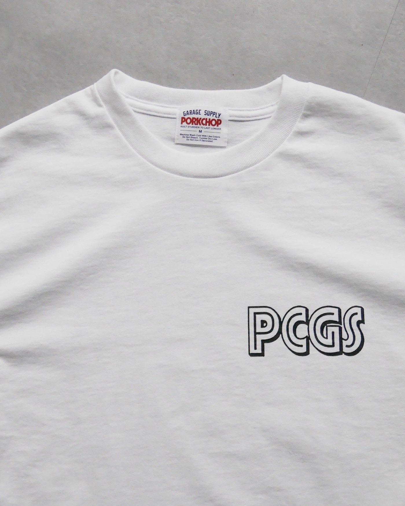 PORKCHOP | PCGS OVAL TEE - White