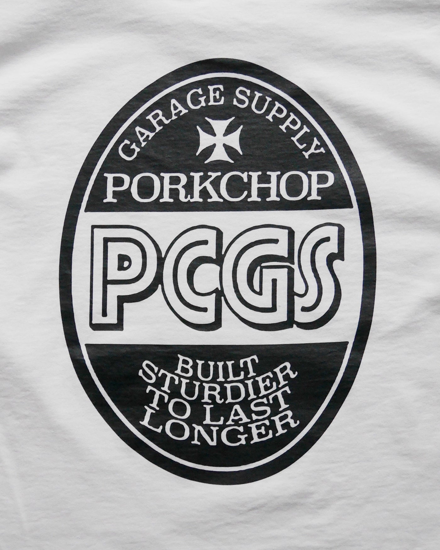 PORKCHOP | PCGS OVAL TEE - White