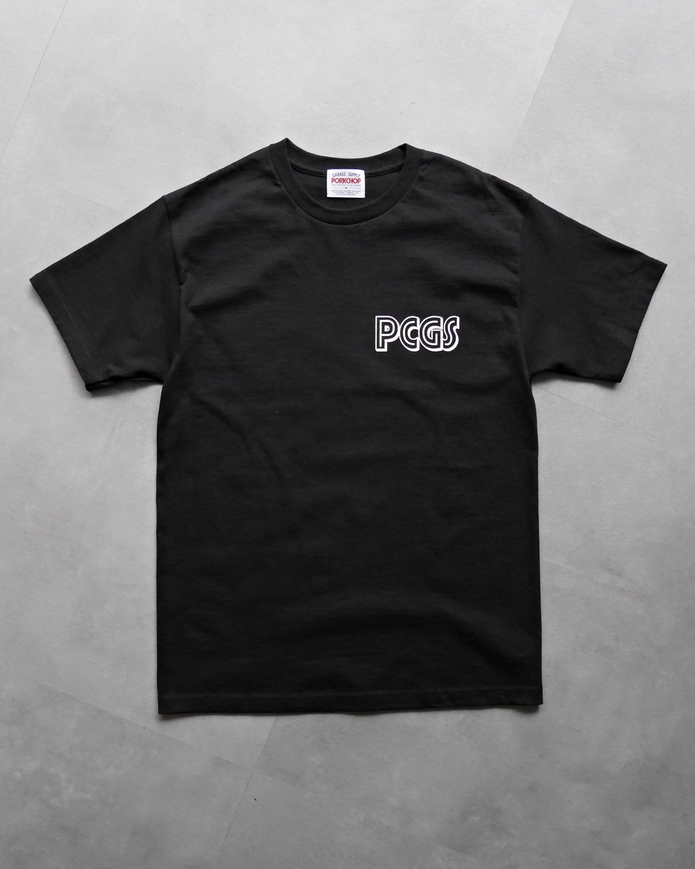 PORKCHOP | PCGS OVAL TEE - Black