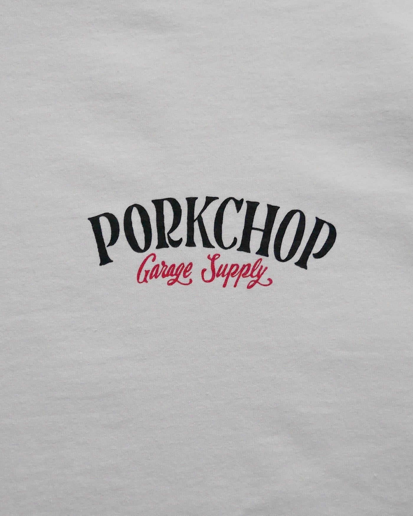 PORKCHOP | PORK BACK TEE 24SS - White