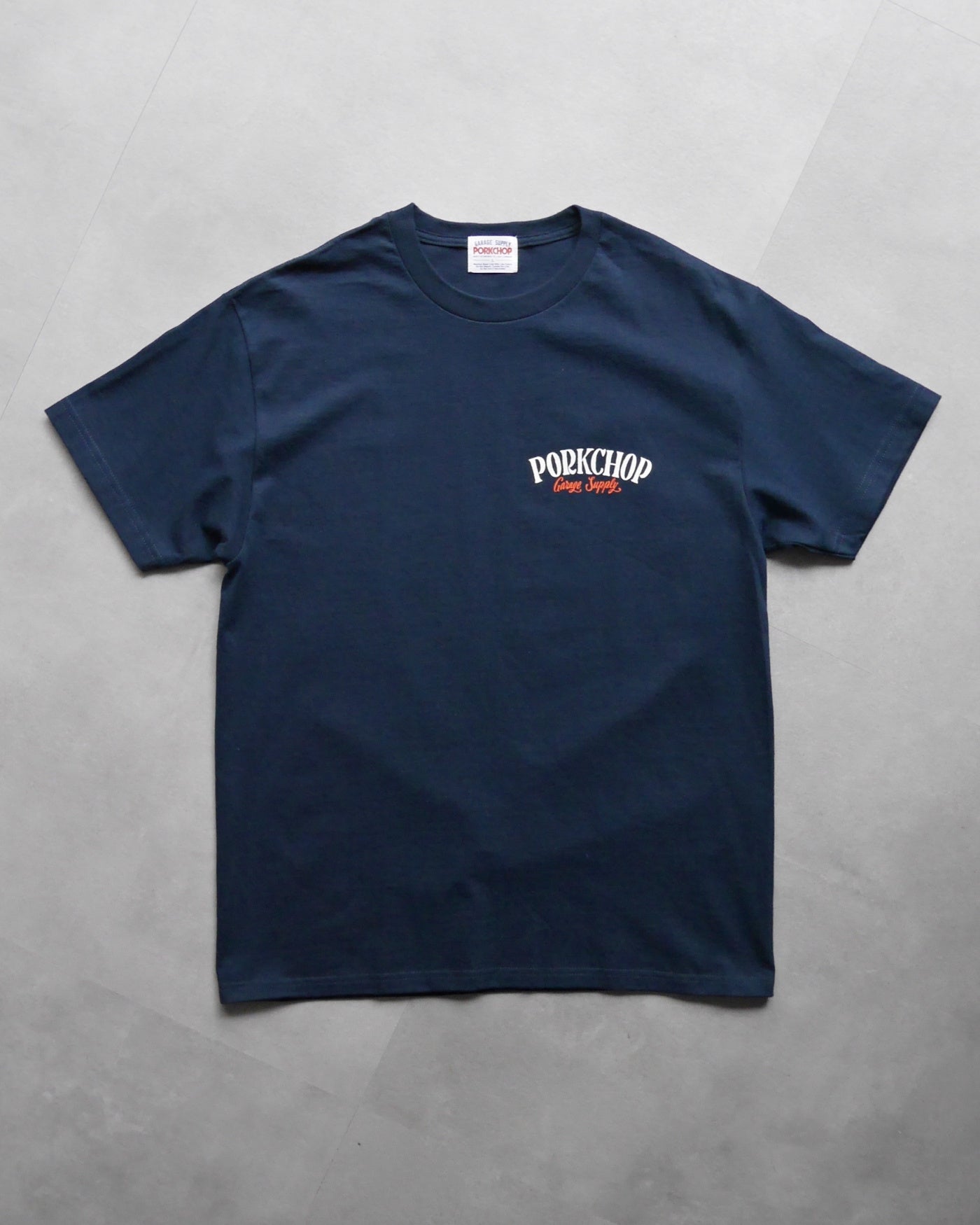 PORKCHOP | PORK BACK TEE 24SS - Navy