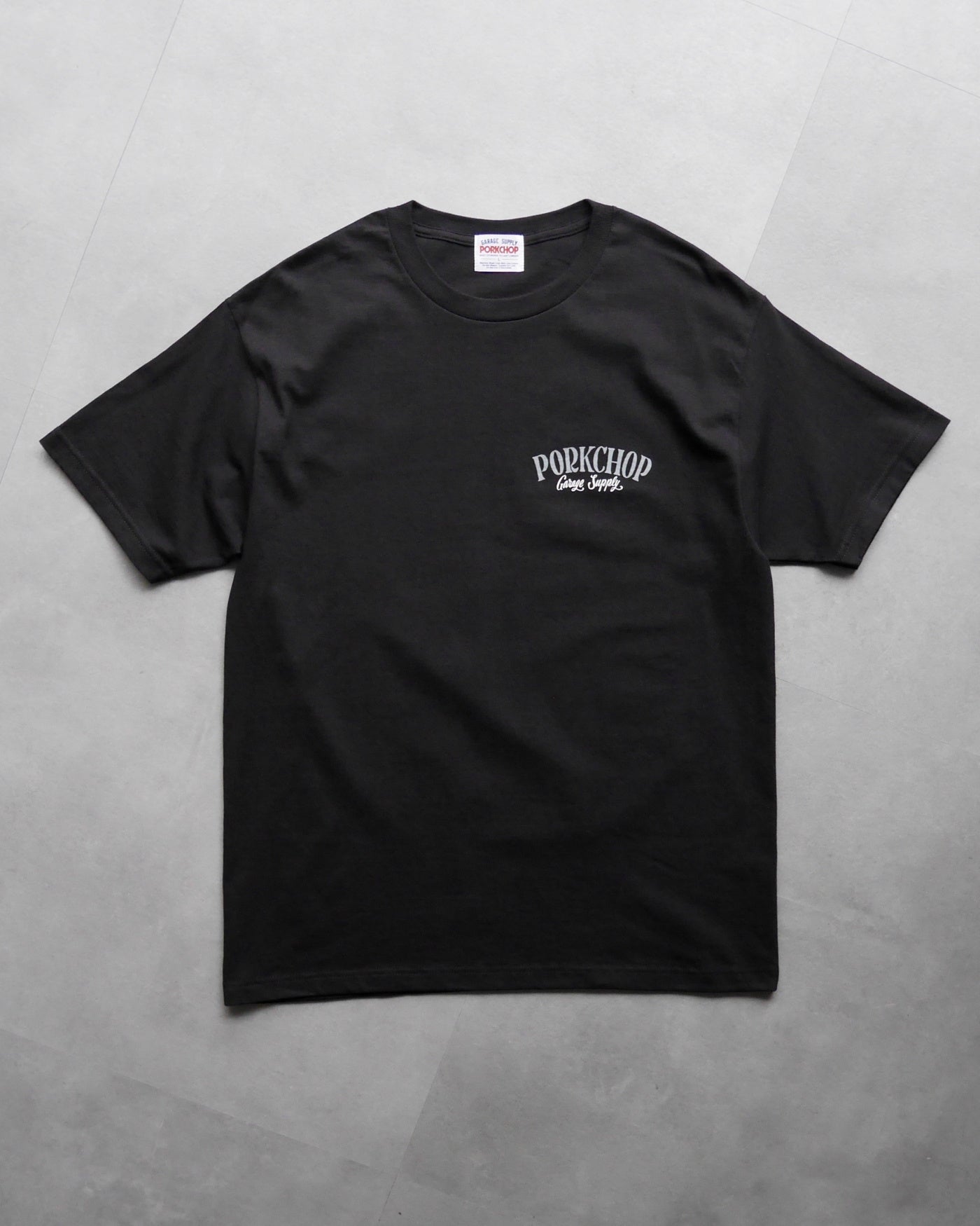 PORKCHOP | PORK BACK TEE 24SS - Black