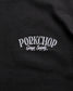 PORKCHOP | PORK BACK TEE 24SS - Black