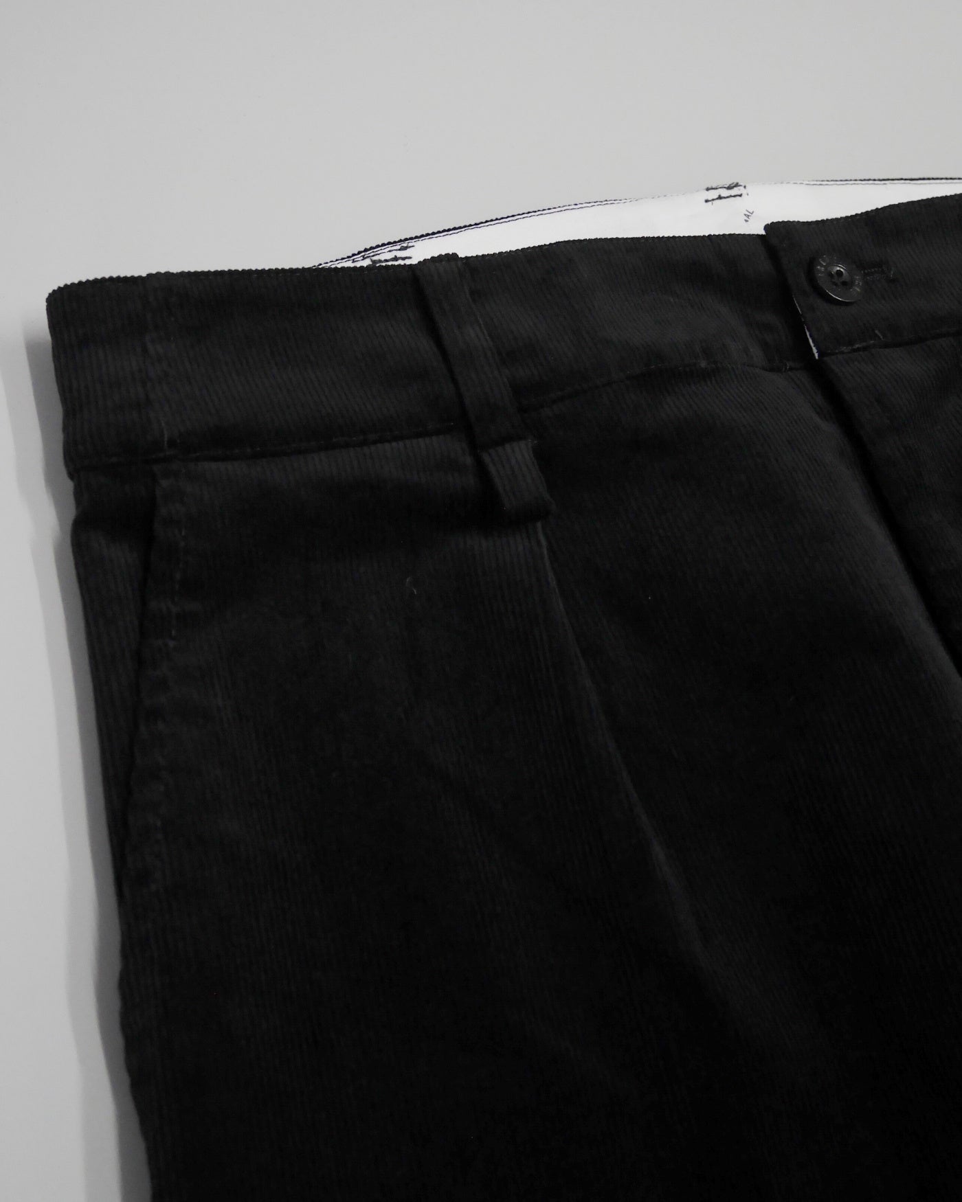 FLUTTER | "The Dress" Stretch Corduroy Work Trousers - Black