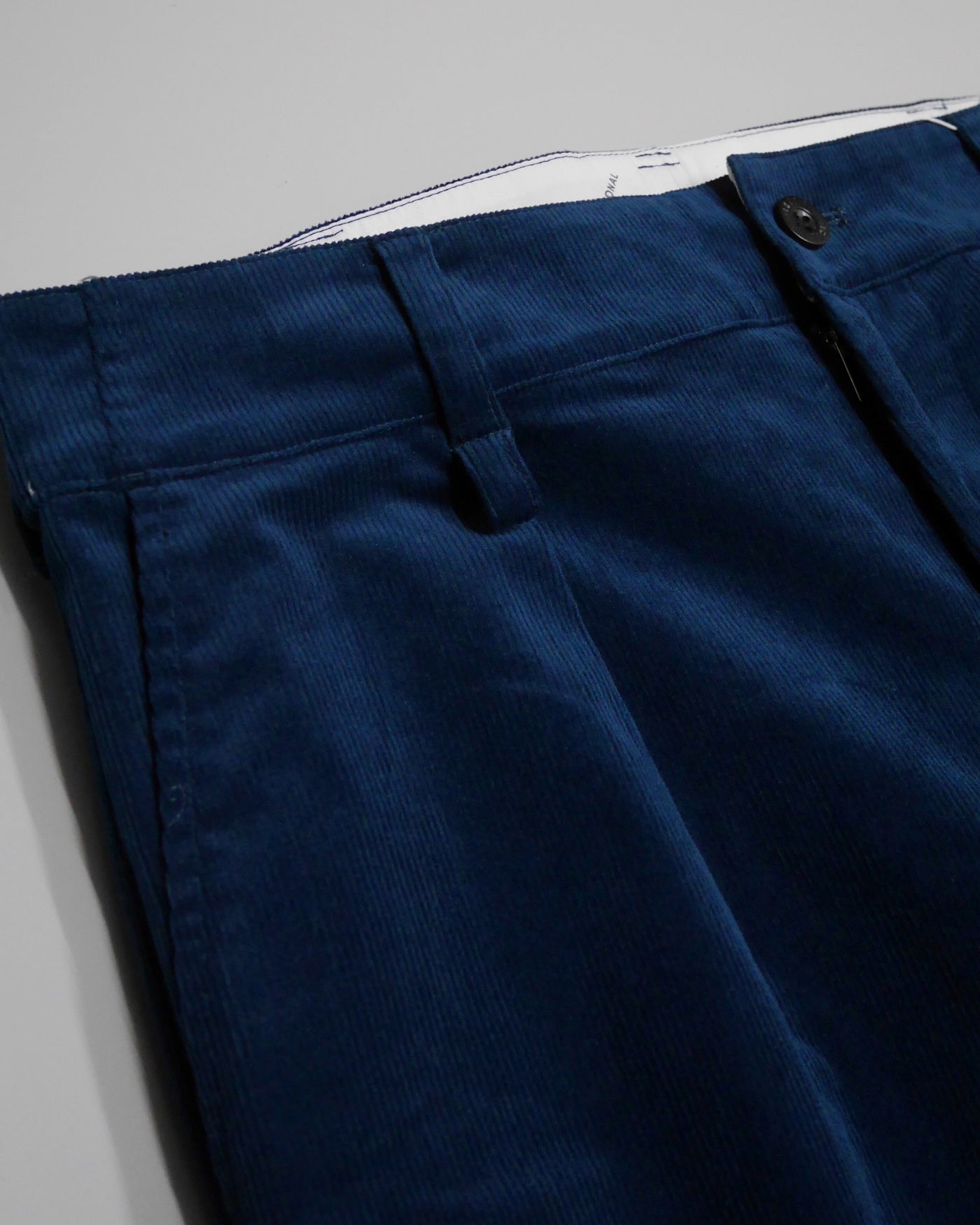 FLUTTER | "The Dress" Stretch Corduroy Work Trousers - Navy