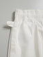 FLUTTER | The Holiday -Comfy fit- Cotton Twill Easy Pants - White