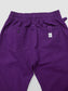 FLUTTER | The Holiday -Comfy fit- Cotton Twill Easy Pants - Purple