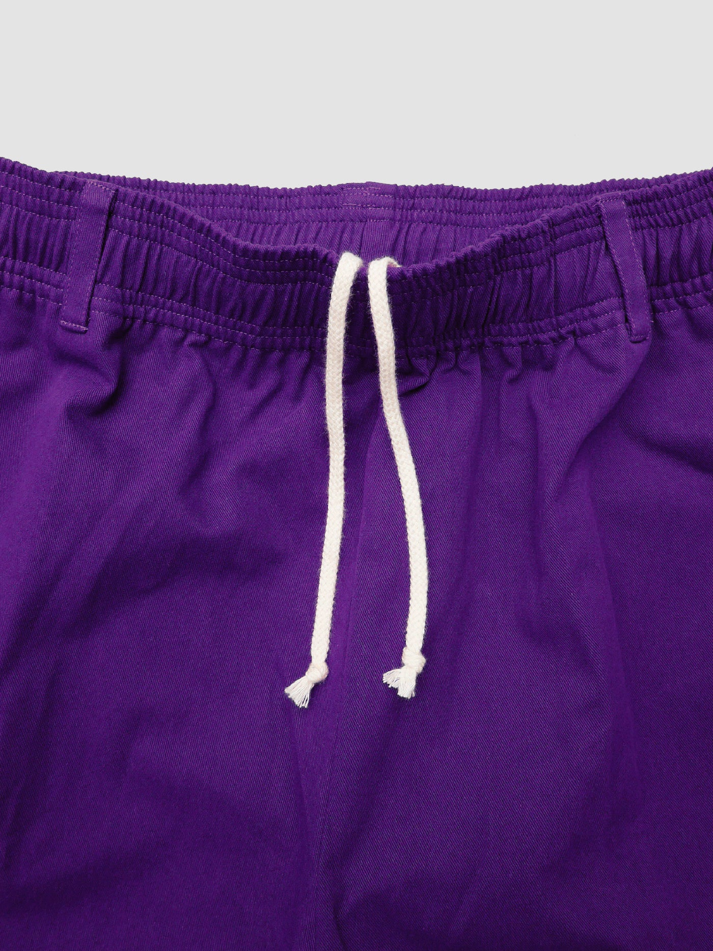 FLUTTER | The Holiday -Comfy fit- Cotton Twill Easy Pants - Purple