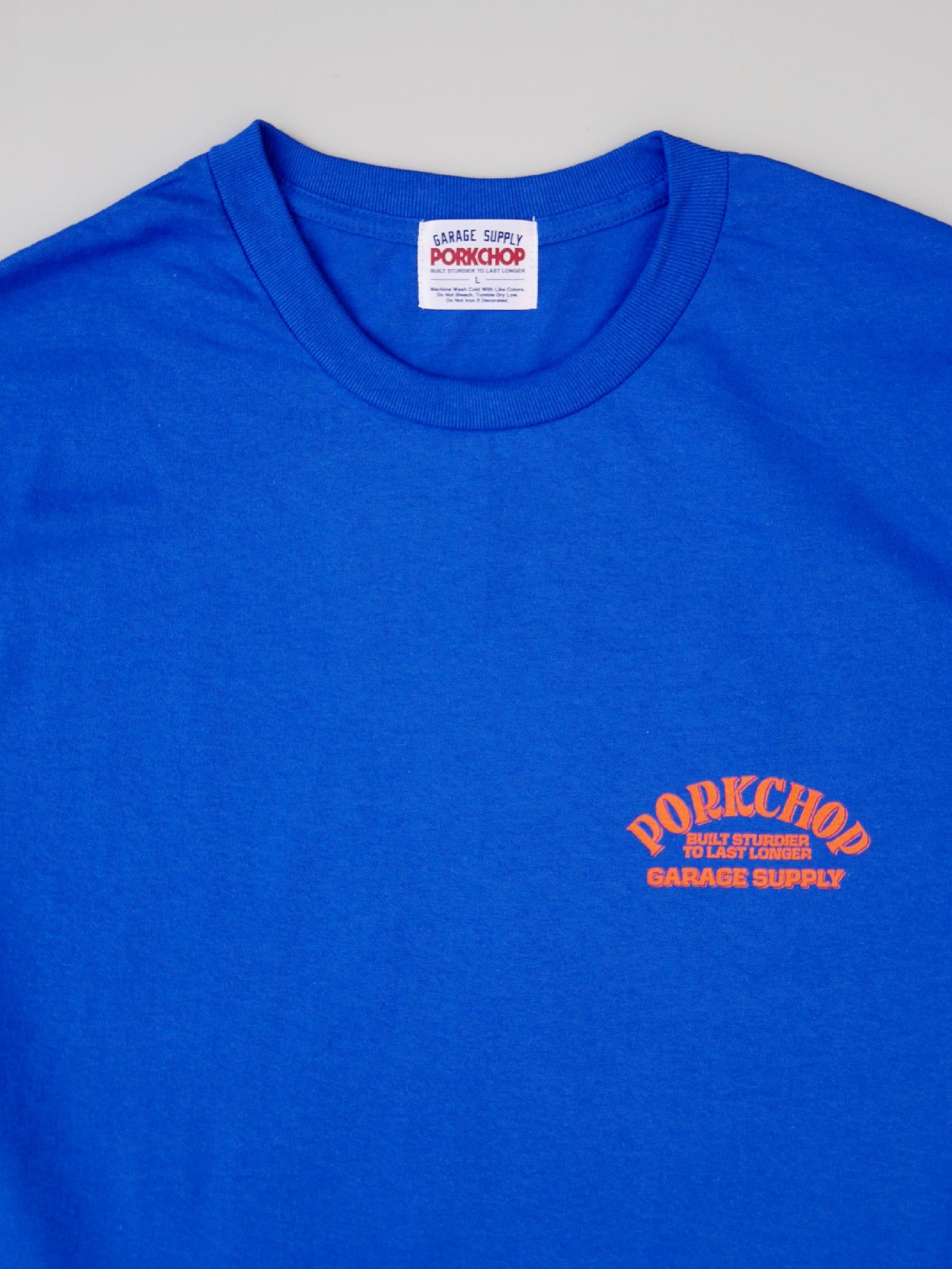 PORKCHOP | FIRE UP TEE - Blue