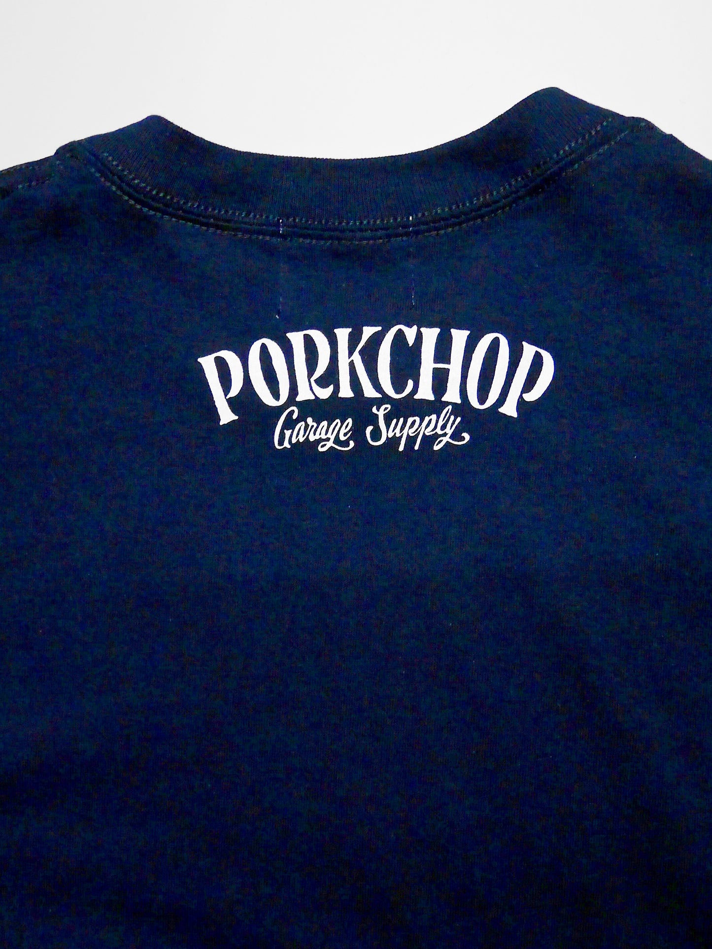 PORKCHOP | PORK FRONT TEE - Navy