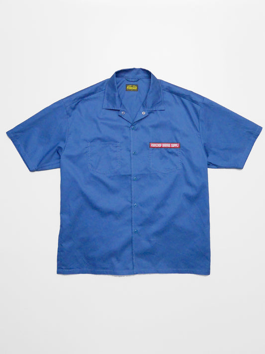 【8.2 (Sat) 12:00 Release】PORKCHOP | PCGS WORK SHIRT - Blue
