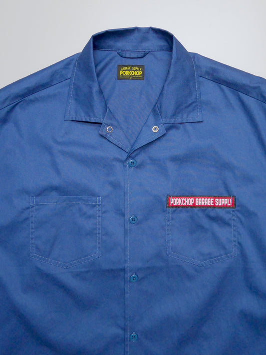 【8.2 (Sat) 12:00 Release】PORKCHOP | PCGS WORK SHIRT - Blue