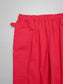 FLUTTER | The Holiday -Comfy fit- Cotton Twill Easy Pants - Coral Red