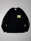 PORKCHOP | WP BIG LOGO L/S TEE - Black