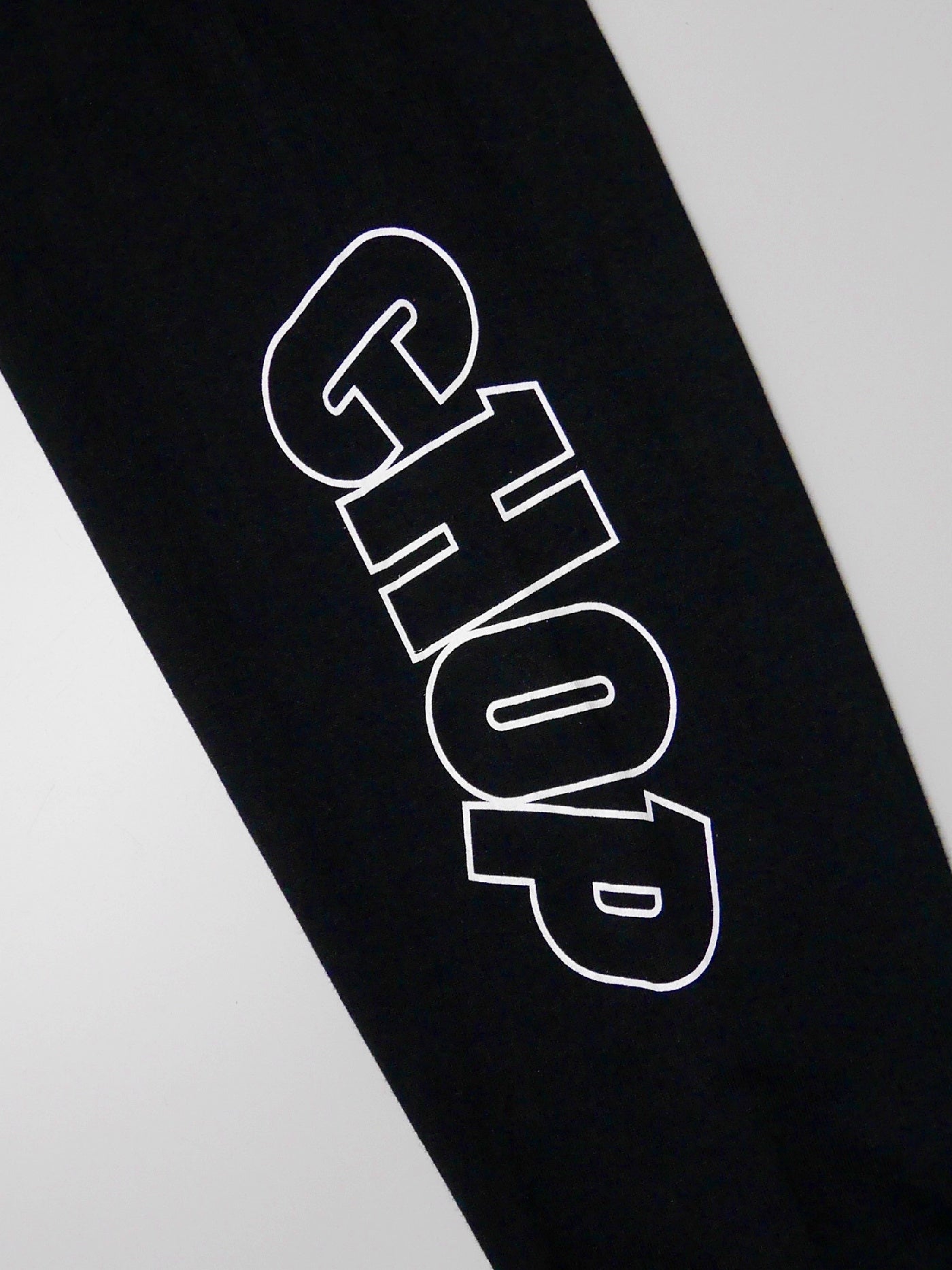 PORKCHOP | WP BIG LOGO L/S TEE - Black