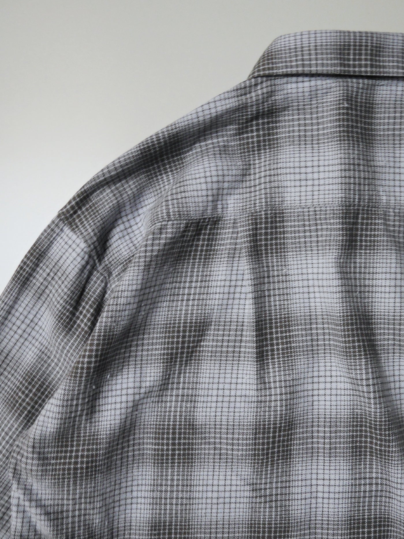WAX | Brushed Check Shirts - Sax/Gray