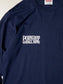 PORKCHOP | WAVE LOGO L/S TEE - Navy