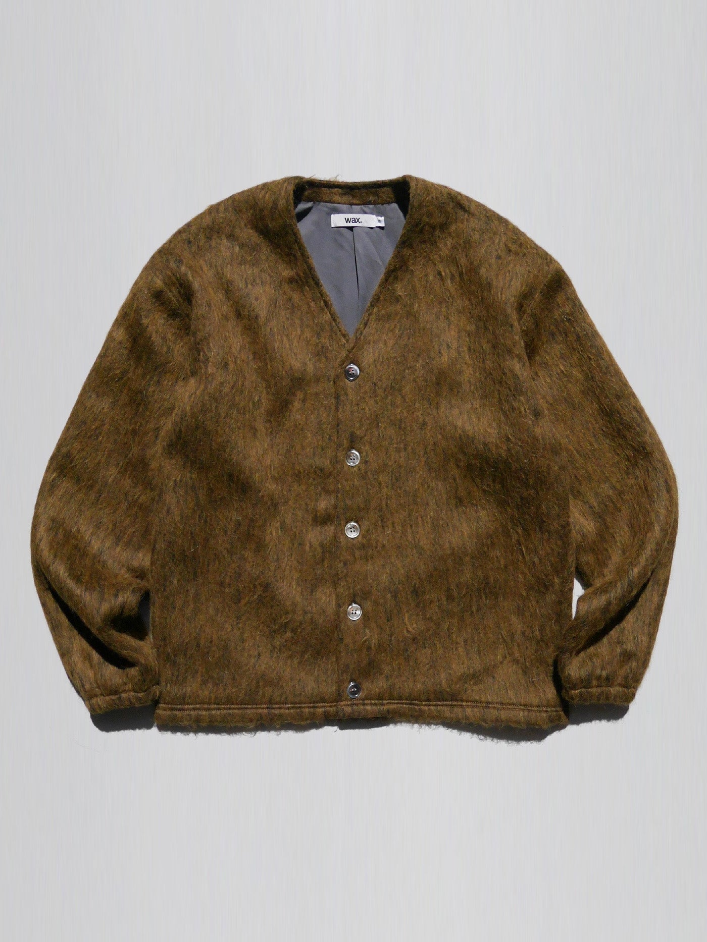 【10.12 (Sun) Release】WAX | Fur Cardigan - Yellow
