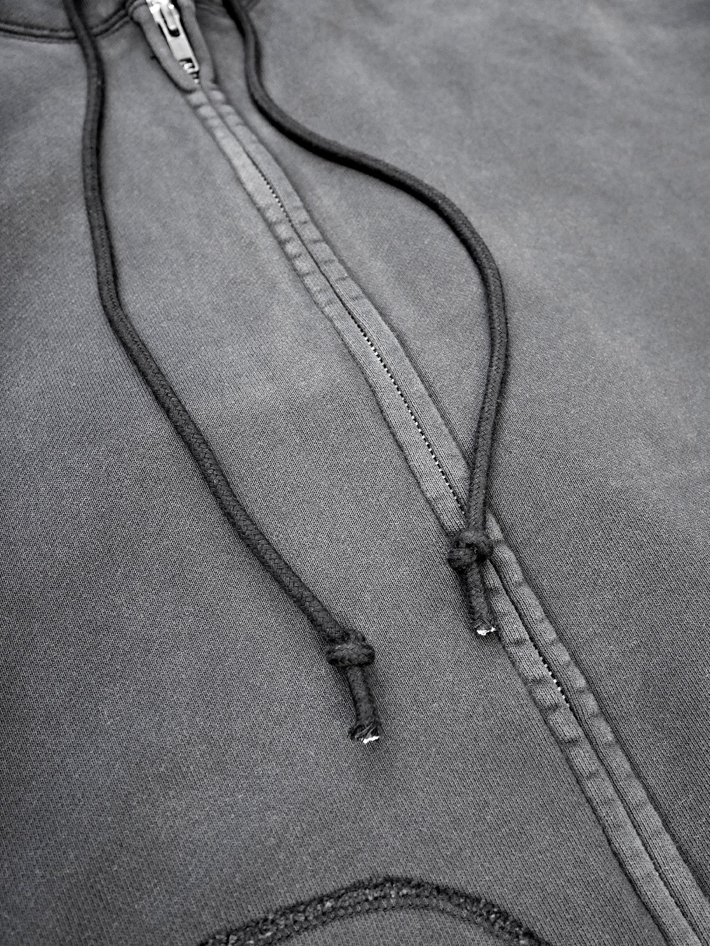 WAX | Vintage Zip Hoodie - Faded Black