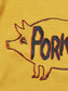 PORKCHOP | SCUM PORK L/S TEE - Mustard