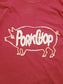 PORKCHOP | SCUM PORK L/S TEE - Crimson Red