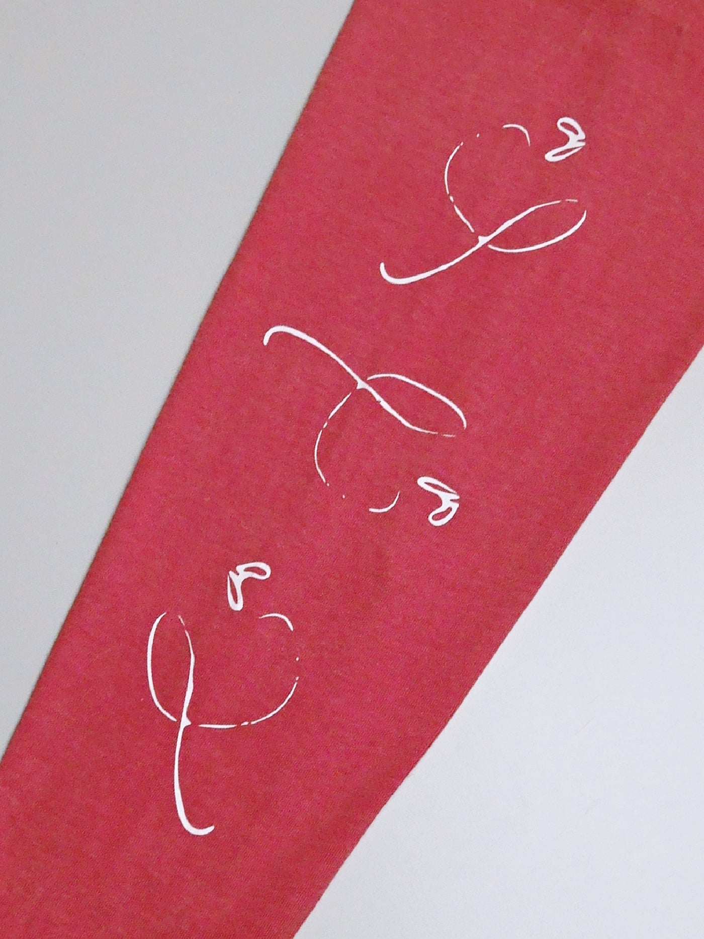 PORKCHOP | SCUM PORK L/S TEE - Crimson Red