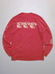 PORKCHOP | SCUM PORK L/S TEE - Crimson Red