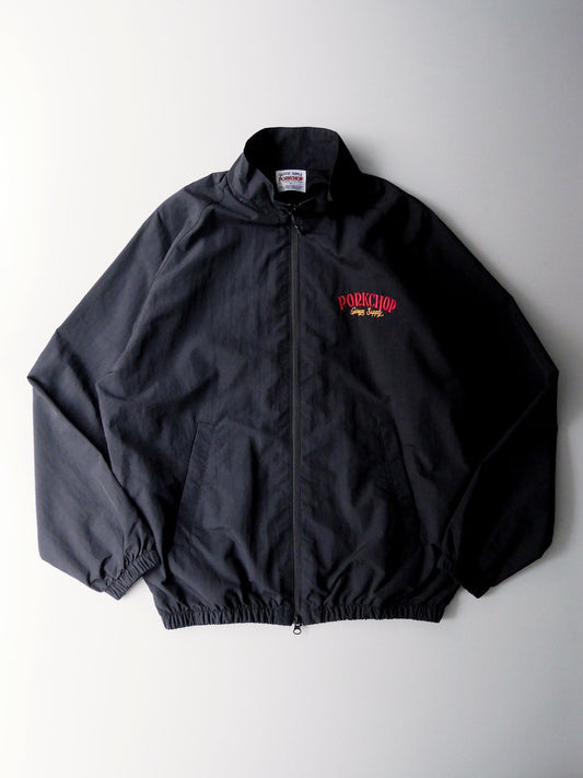 【11.2 (Sun) 12:00 Release】PORKCHOP | PORK BACK NYLON JKT - Black