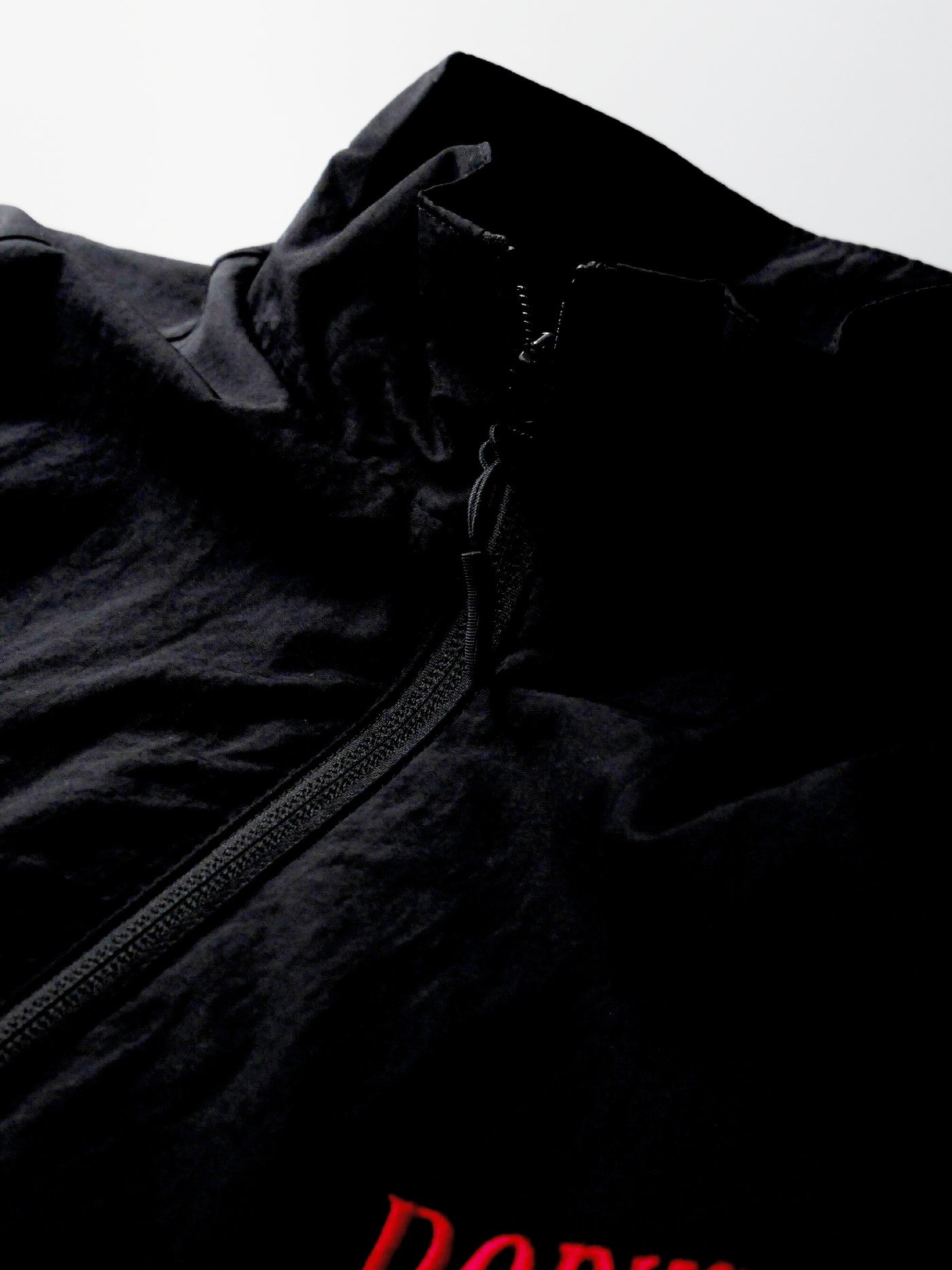 【11.2 (Sun) 12:00 Release】PORKCHOP | PORK BACK NYLON JKT - Black