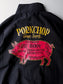 【11.2 (Sun) 12:00 Release】PORKCHOP | PORK BACK NYLON JKT - Black