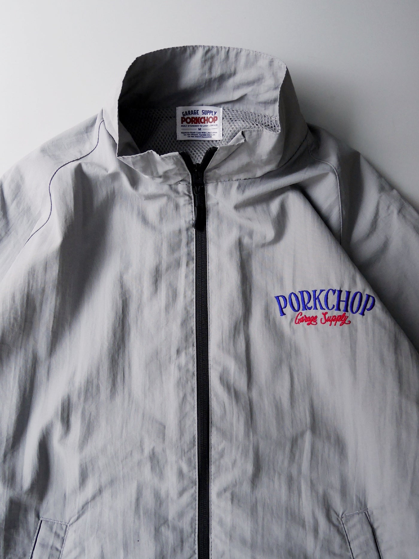 【11.2 (Sun) 12:00 Release】PORKCHOP | PORK BACK NYLON JKT - Gray