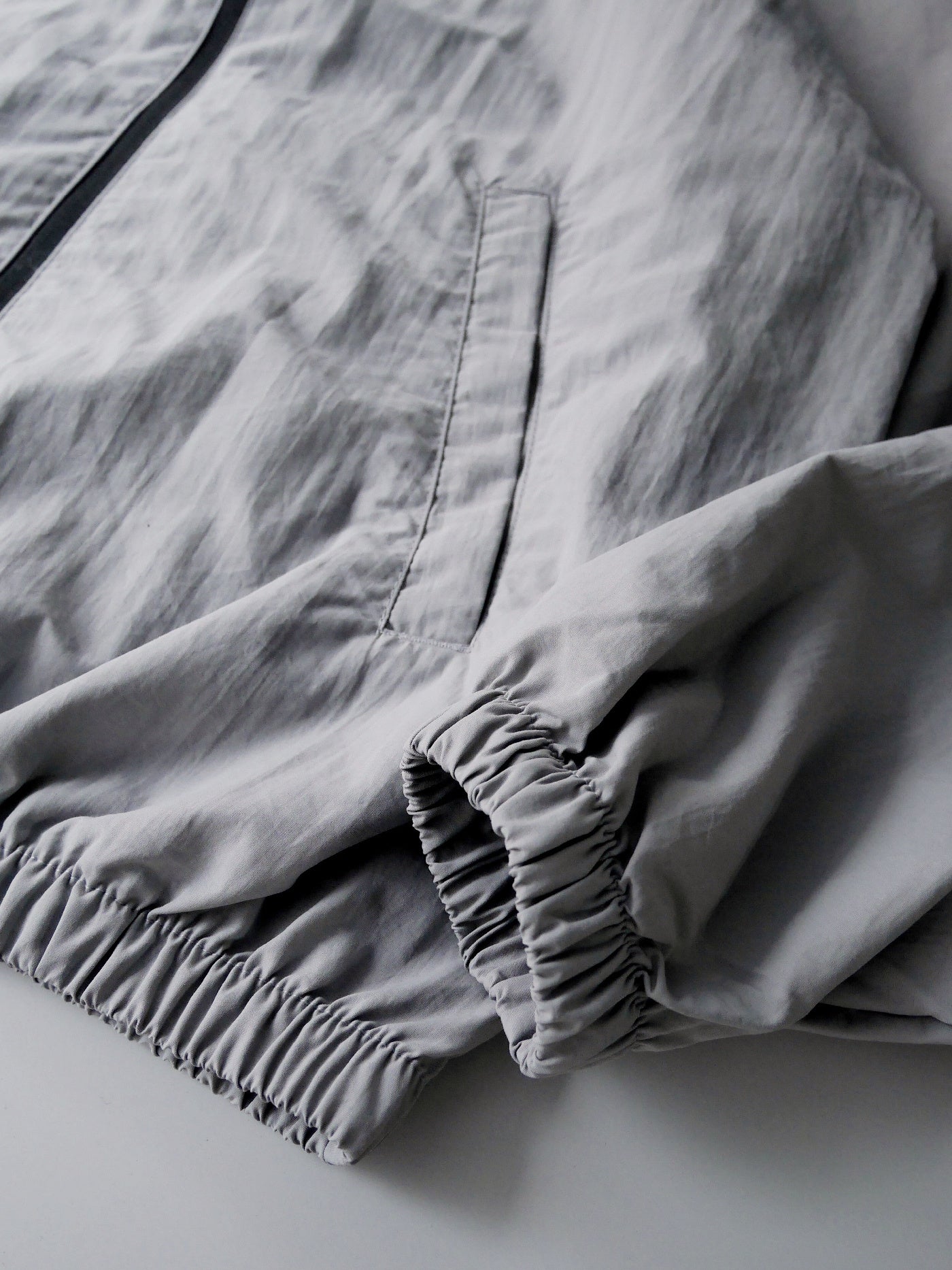 【11.2 (Sun) 12:00 Release】PORKCHOP | PORK BACK NYLON JKT - Gray