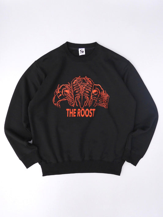 RUTHLESS | Three Wise Buzzards Crew Neck Sweat - Black