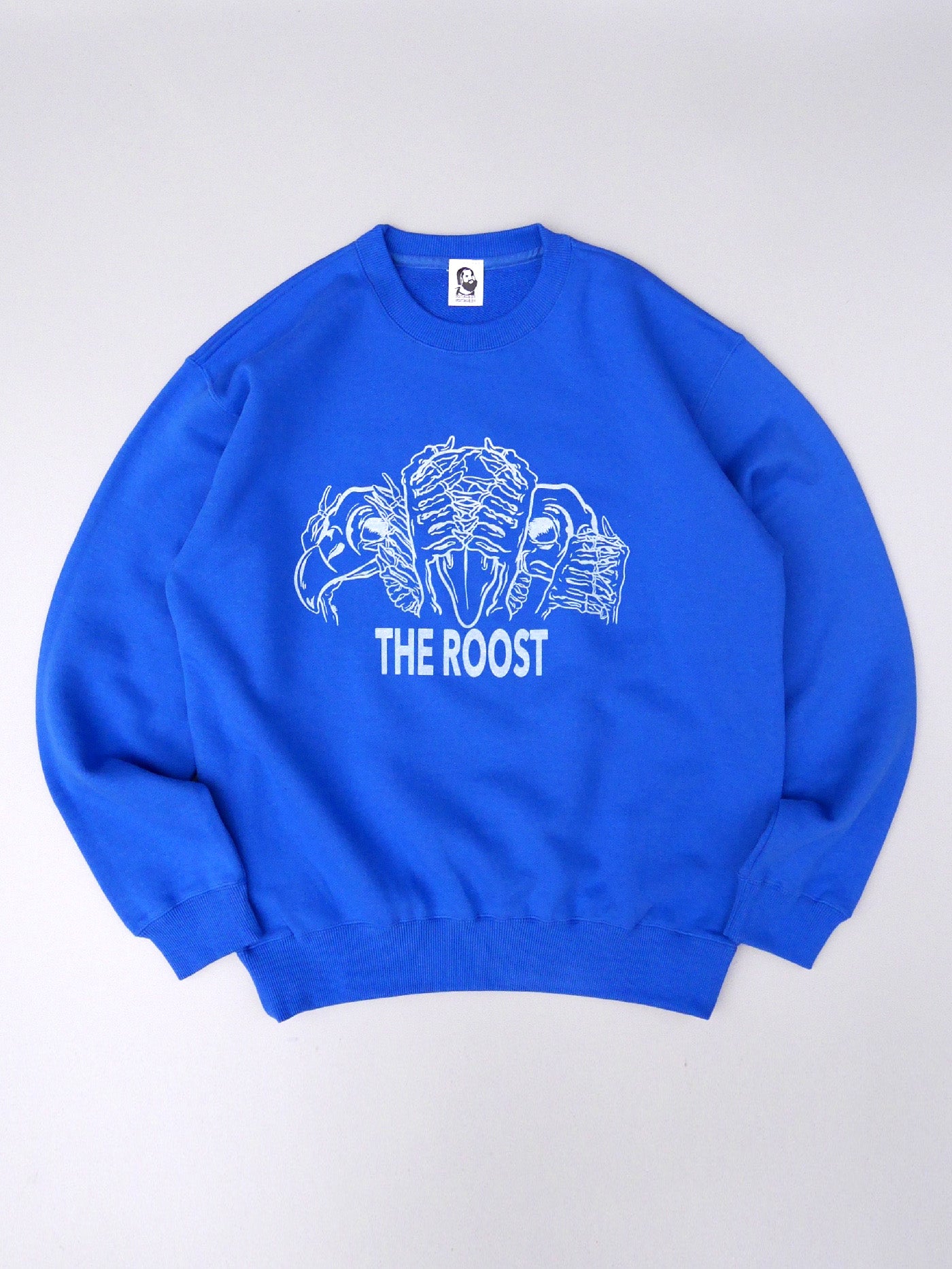 RUTHLESS | Three Wise Buzzards Crew Neck Sweat - Blue