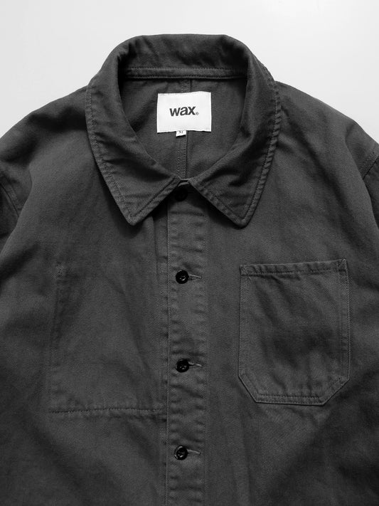 【3.20 (Fri) Release】WAX | French Work Jacket - Charcorl