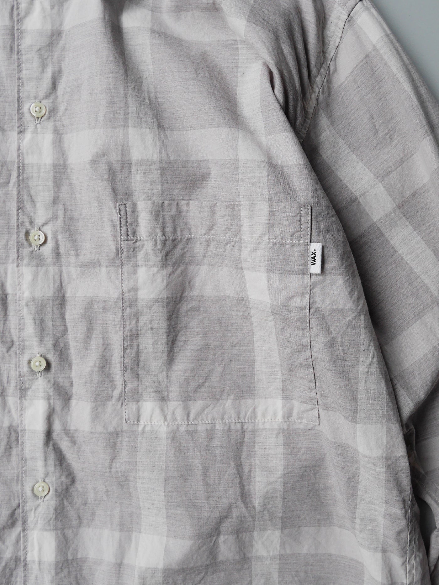 WAX | Check Shirts - Gray