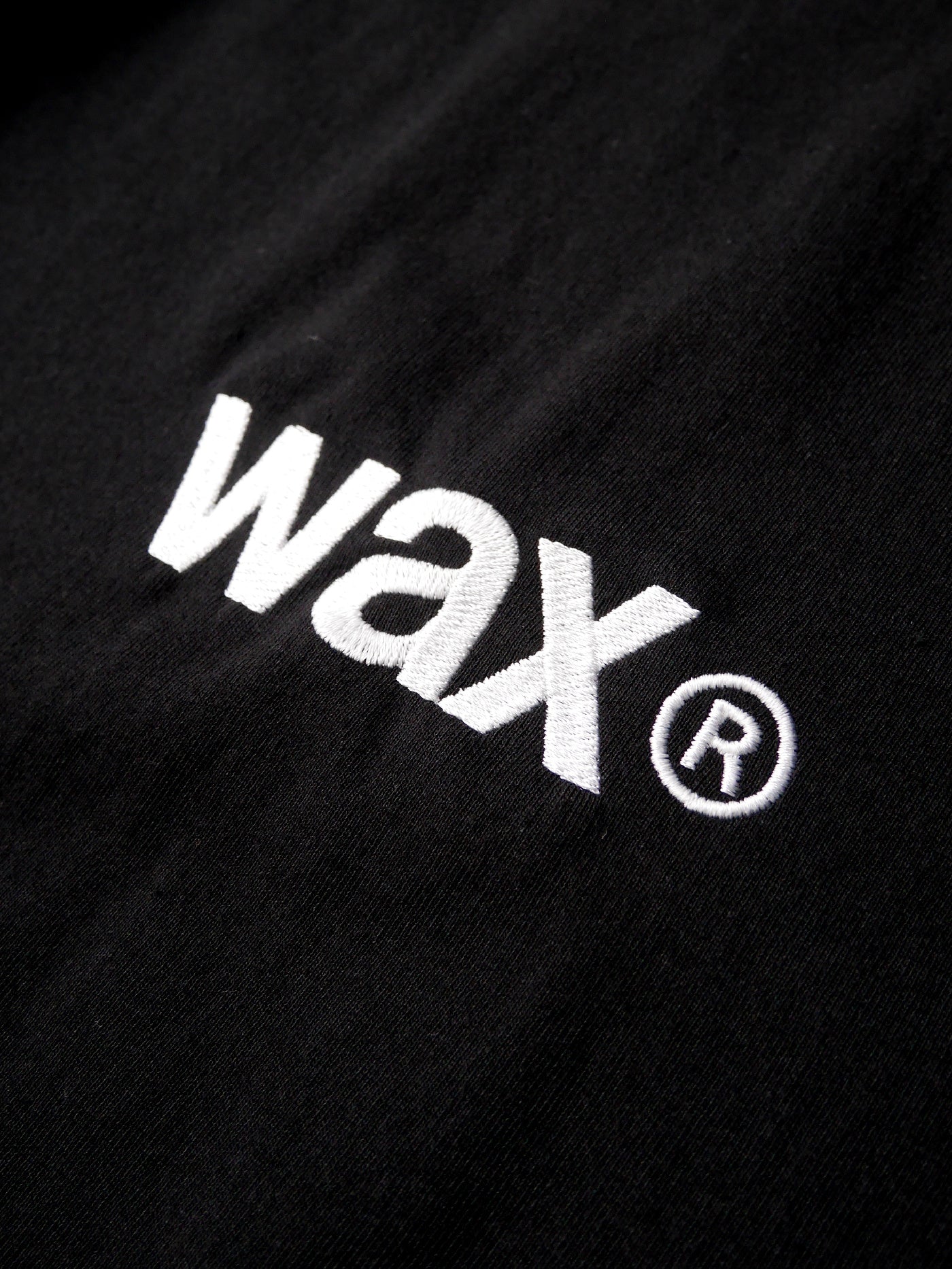 WAX | WAX STITCH TEE for GOAT - Black